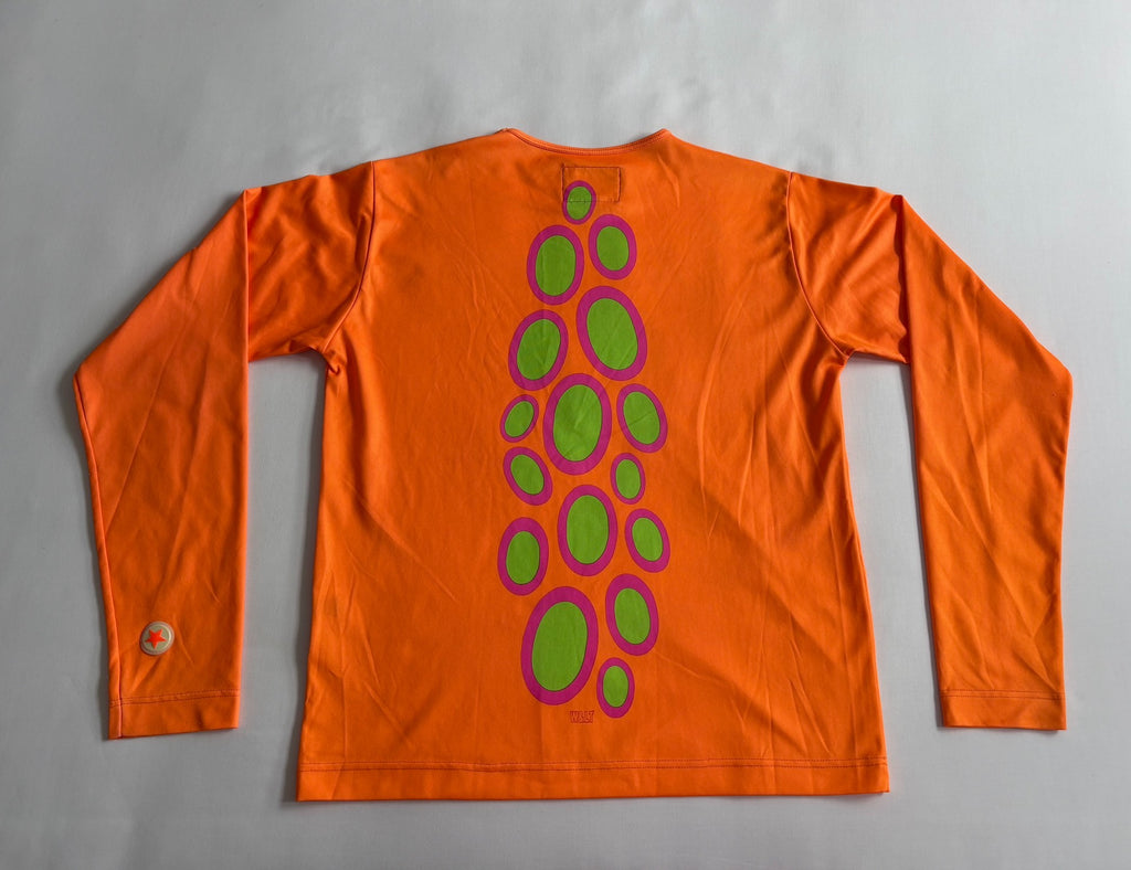 Walter Van Beirendonck Alien Print Long-Sleeve T-Shirt W&LT Vintage Showpiece Monster Alien Print Top
