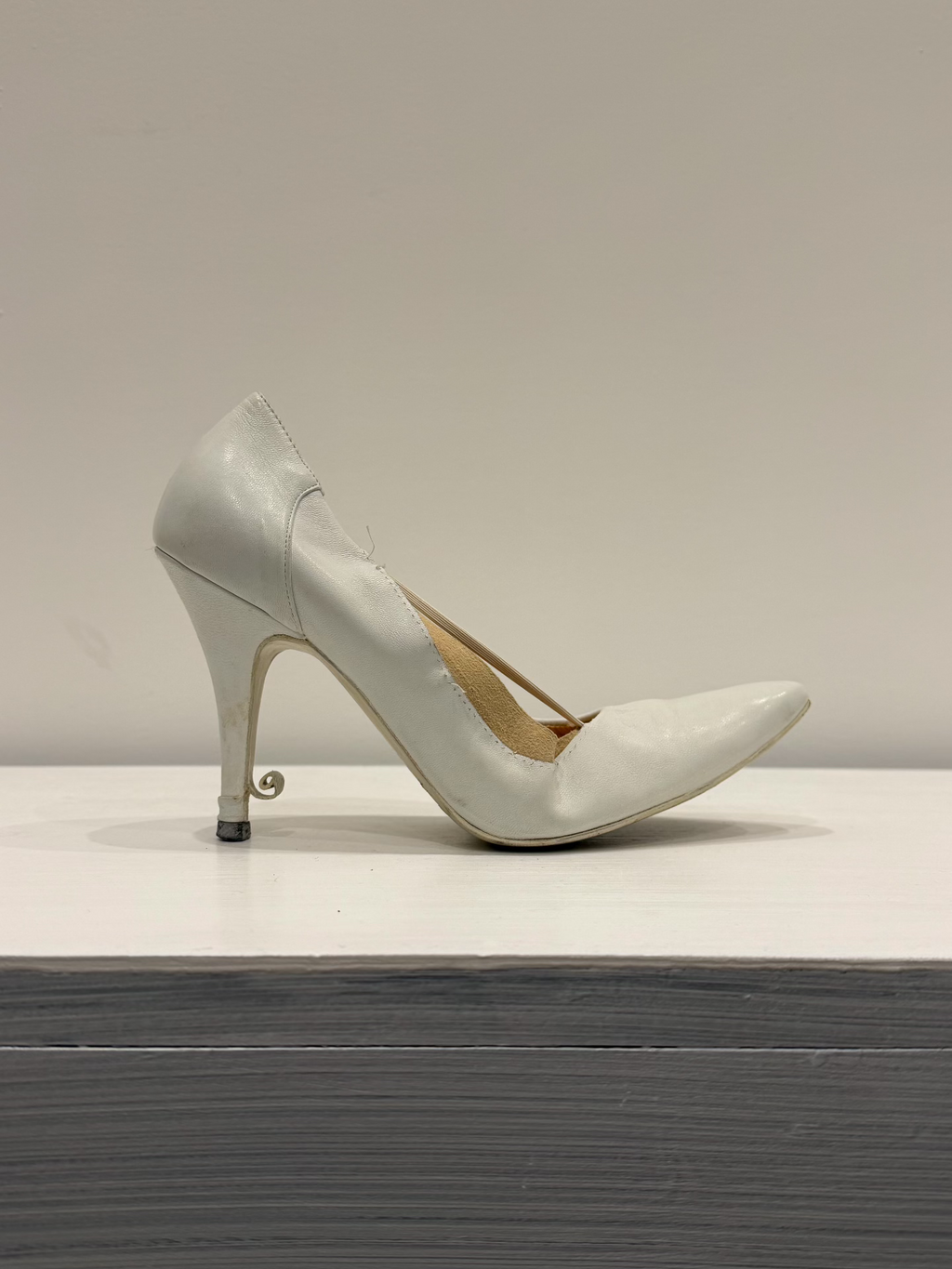 Maison Martin Margiela SS05 'Unfinished' Leather Heels