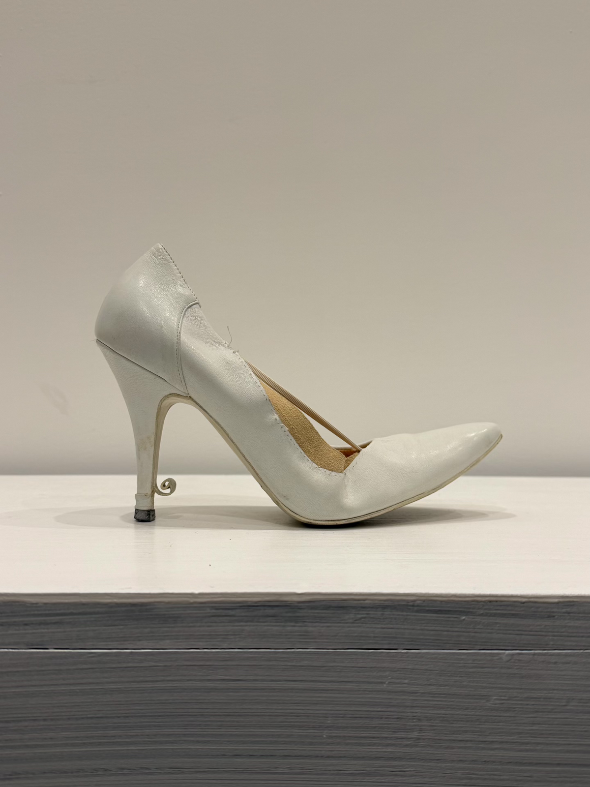 Maison Martin Margiela SS05 'Unfinished' Leather Heels