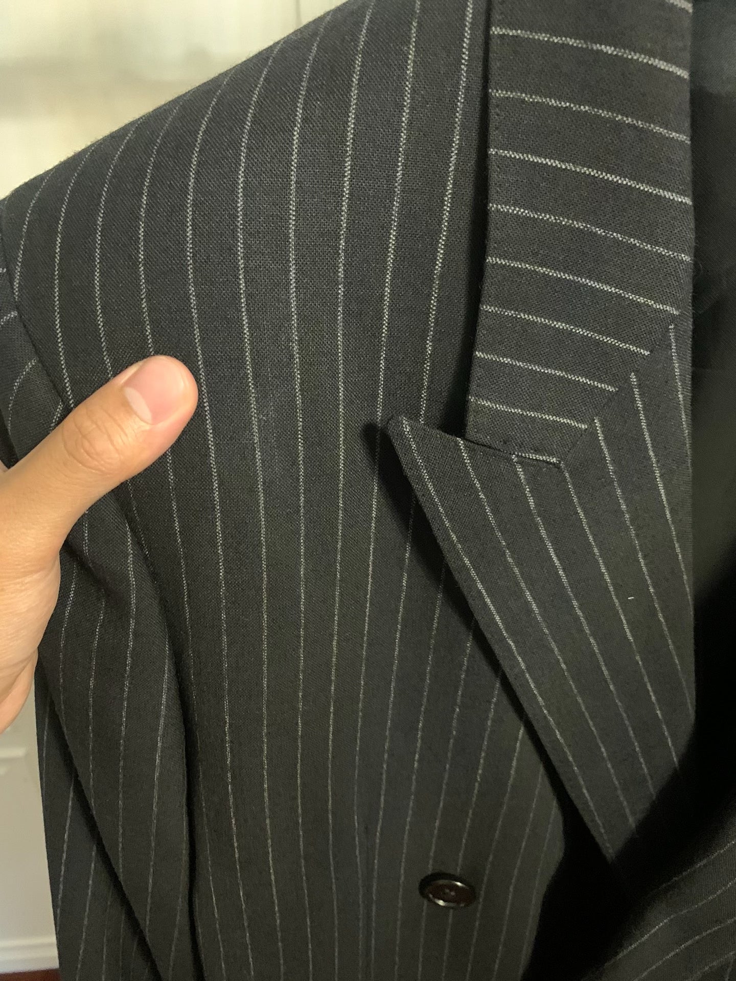 Celine 19FW Striped Double-Breasted Suit