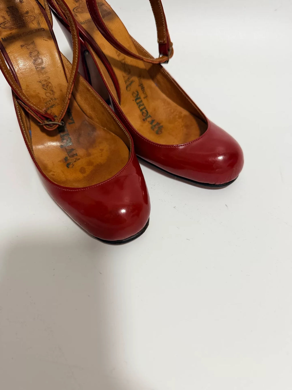 Vivienne Westwood Black Patent Leather High Heels