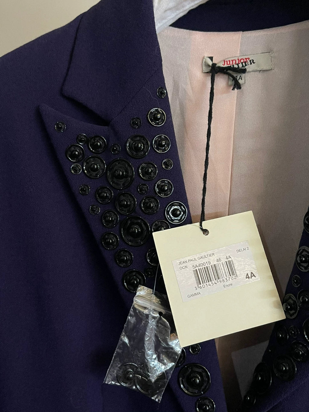 Jean Paul Gaultier buttoned suit jacket