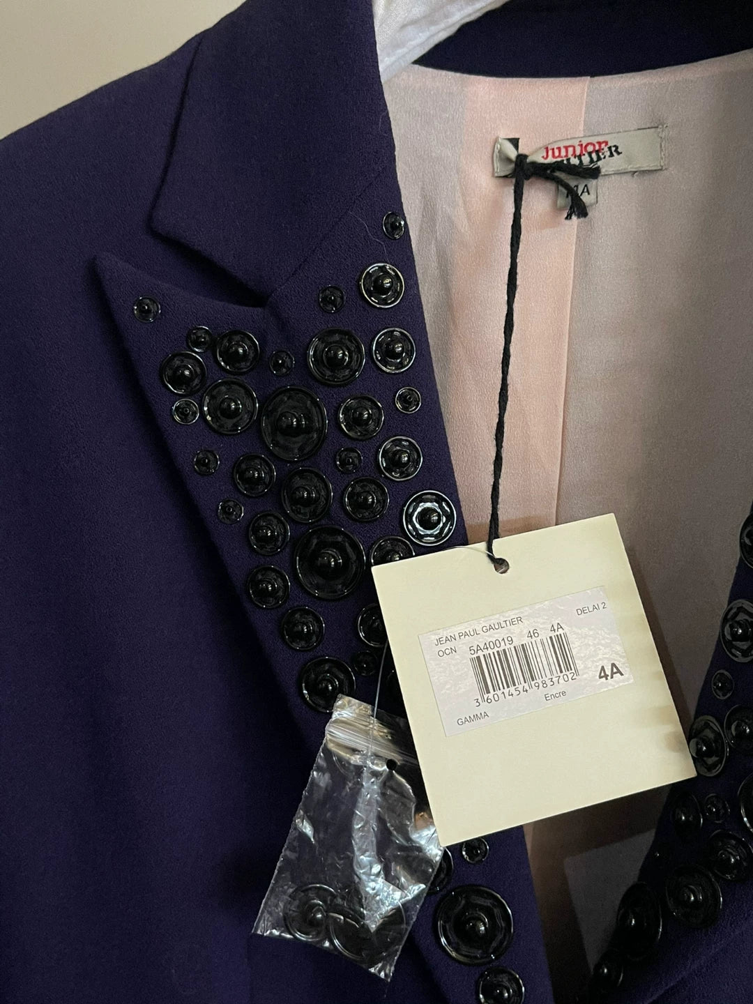 Jean Paul Gaultier buttoned suit jacket