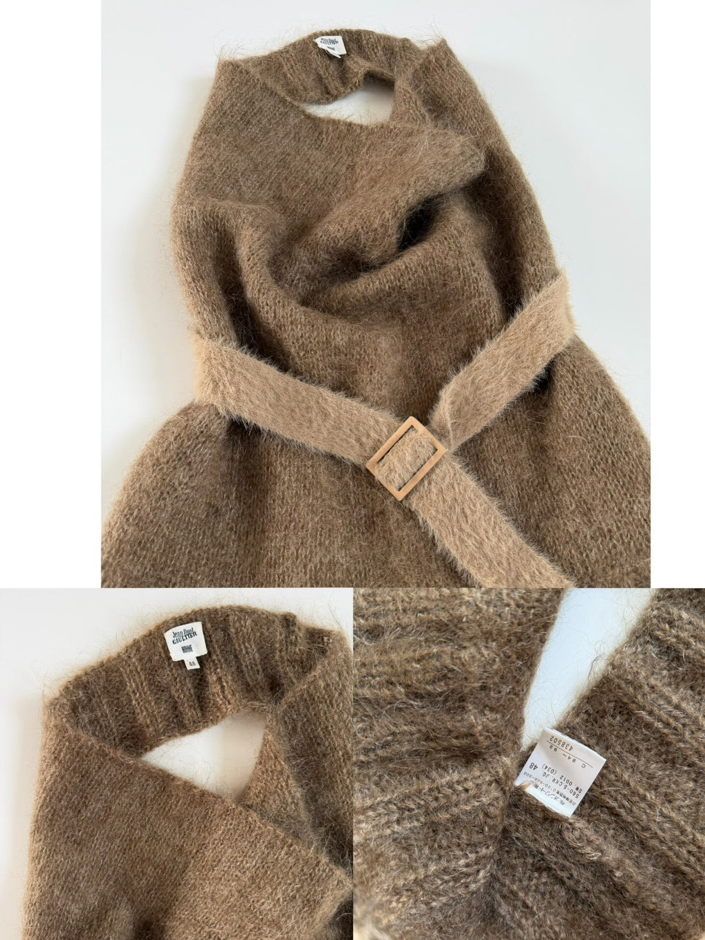 Jean Paul Gaultier Vintage Sleeveless Mohair Top