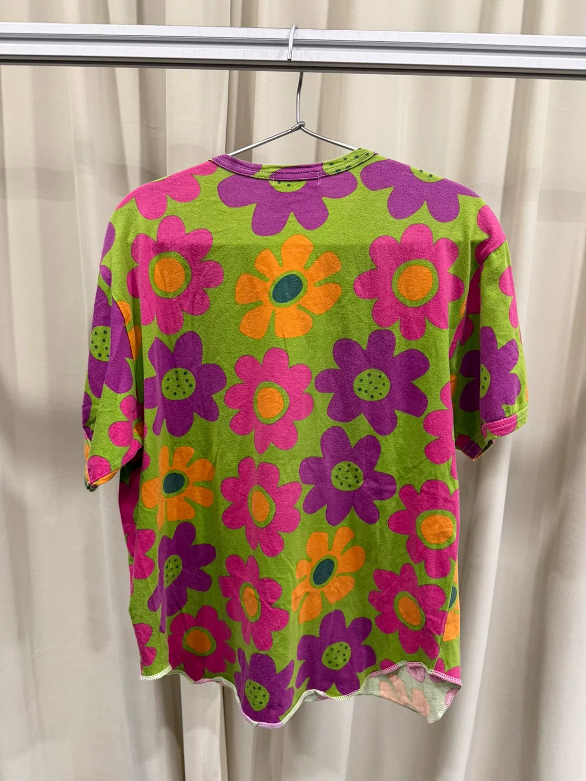 Comme des Garçons CDG Rolling Stones Floral Short-Sleeve T-Shirt