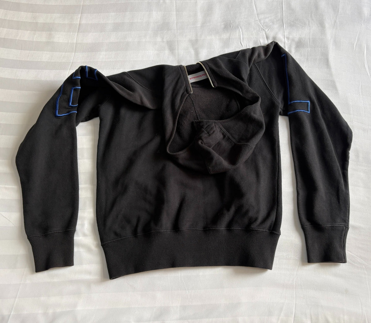 Walter van Beirendonck embroidered hoodie jacket