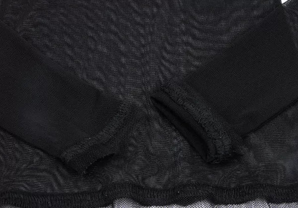Jean Paul Gaultier Vintage Black Mesh Top