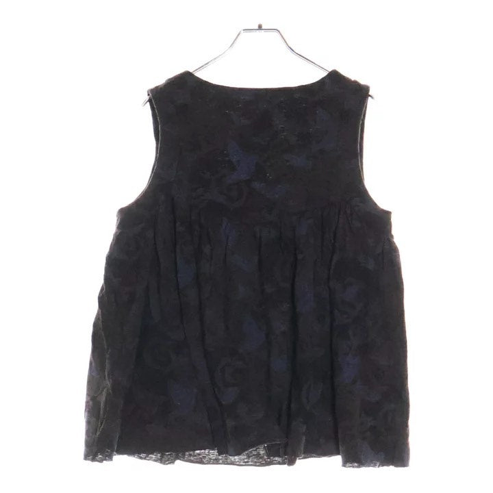 Undercover SS03 Printed Cotton Linen Vest