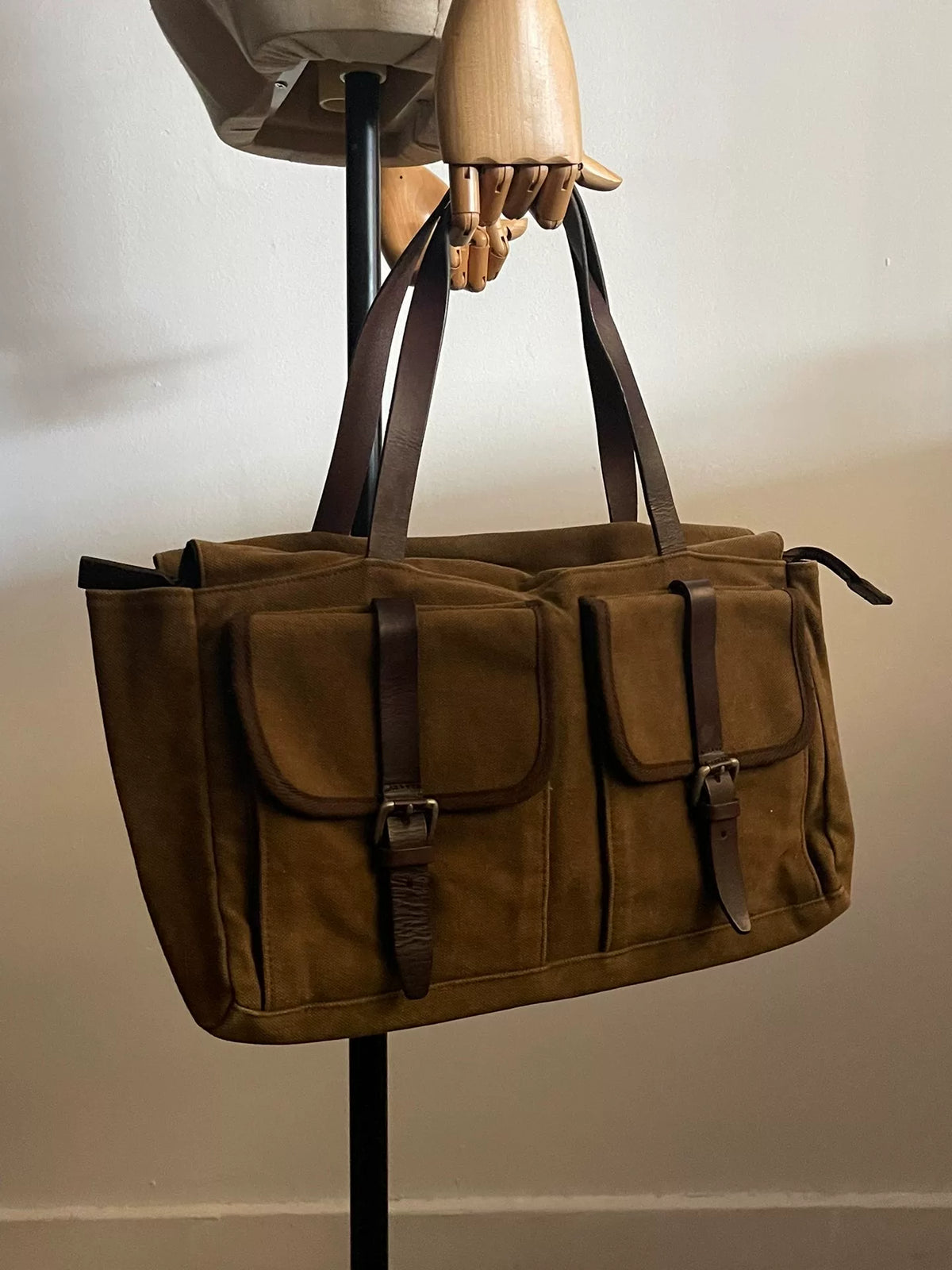 Dries Van Noten Vintage Handheld Postman Bag