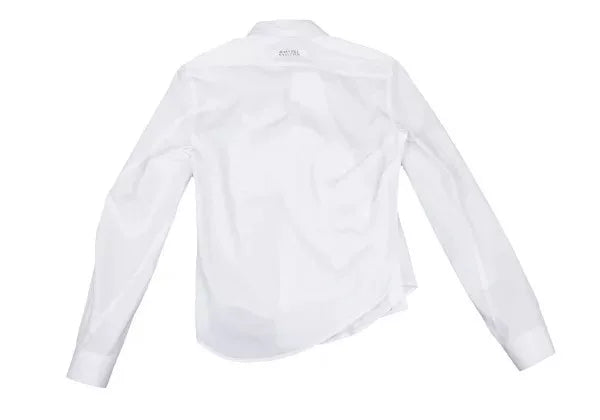 Jean Paul Gaultier Vintage White Asymmetric Placket Shirt