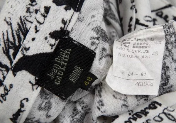 Jean Paul Gaultier Vintage White Floral Top