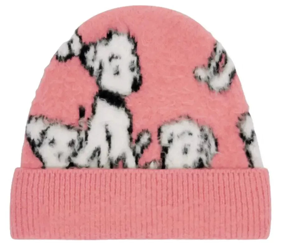 Celine SS22 Amy Dorian Knit Dog Beanie