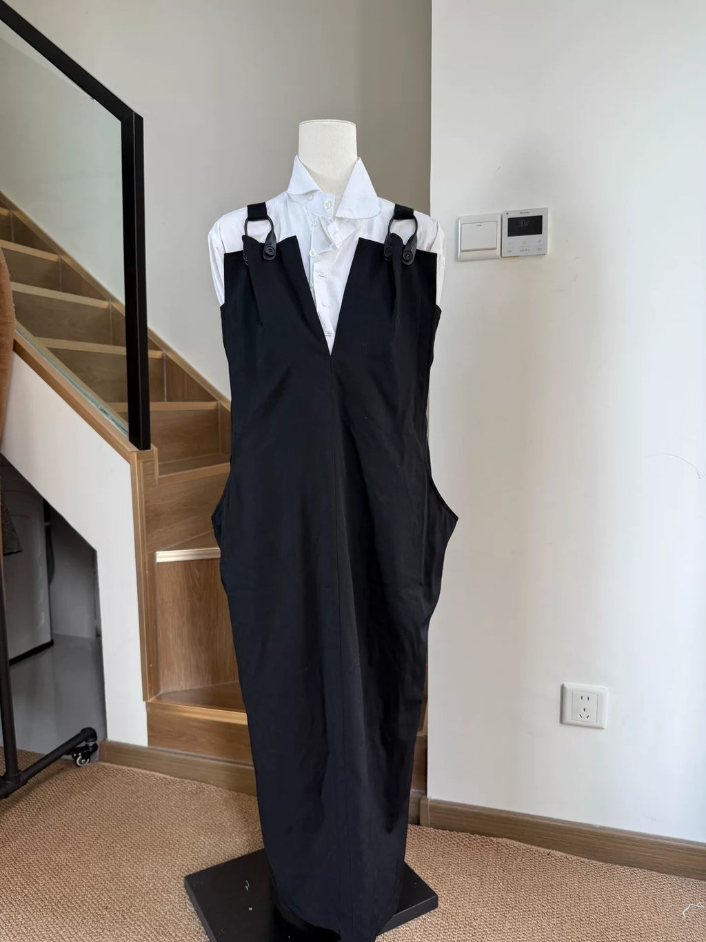 Yohji Yamamoto AW22 Wool Dress