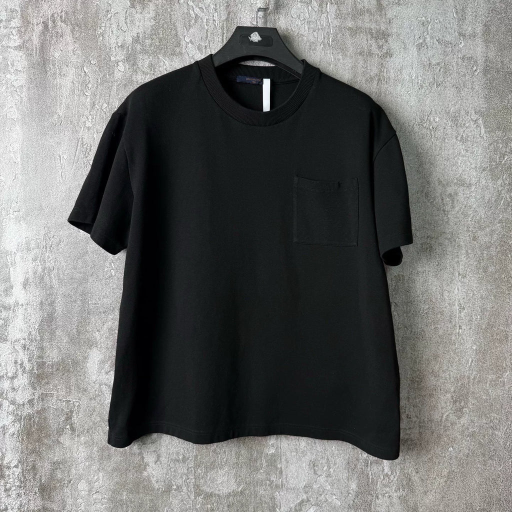 Louis Vuitton Pocket Black Short Sleeve Shirt