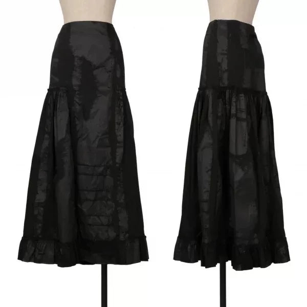Jean Paul Gaultier Vintage Black Pattern Skirt