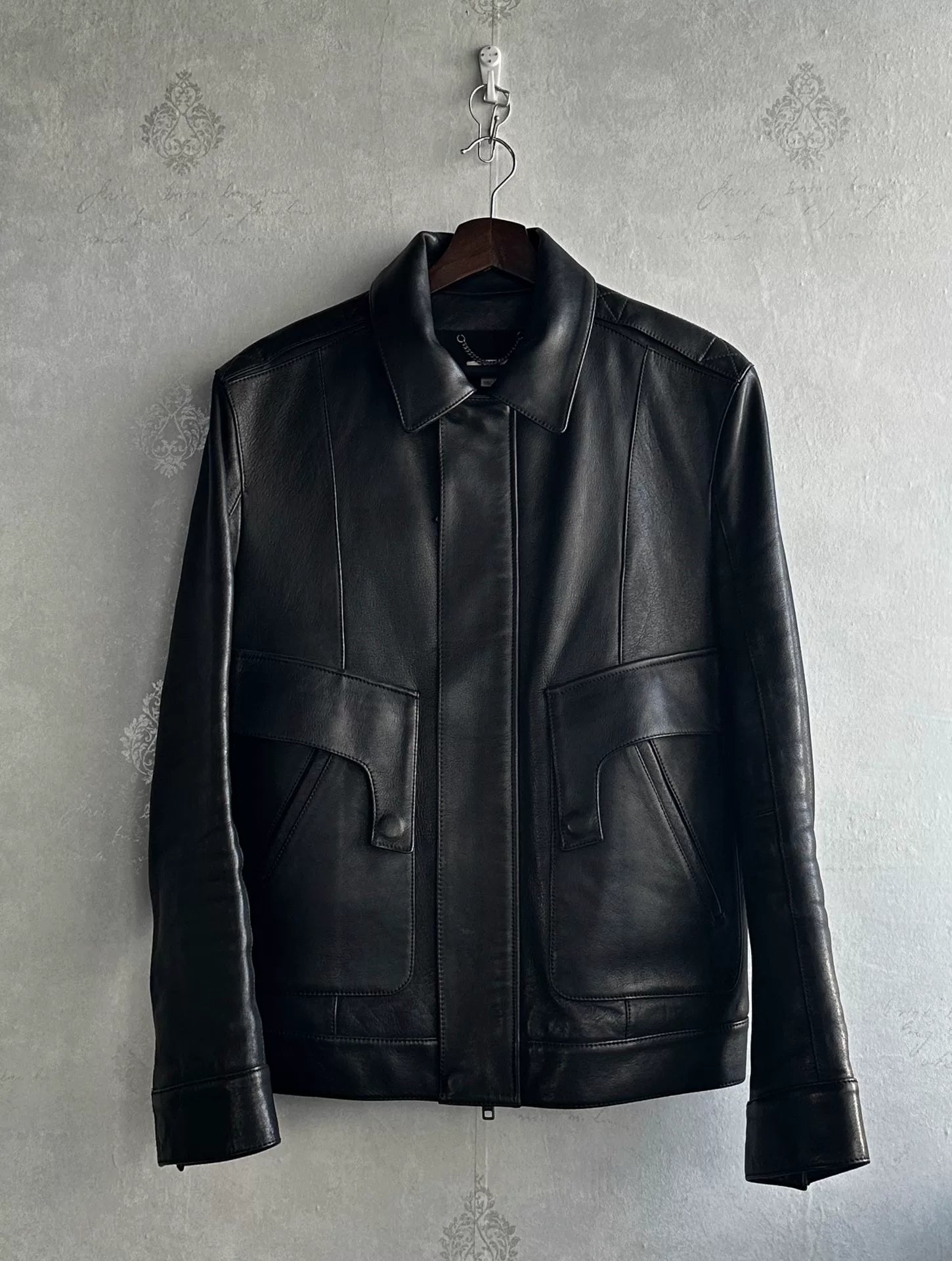 Helmut Lang Pocket Leather Jacket