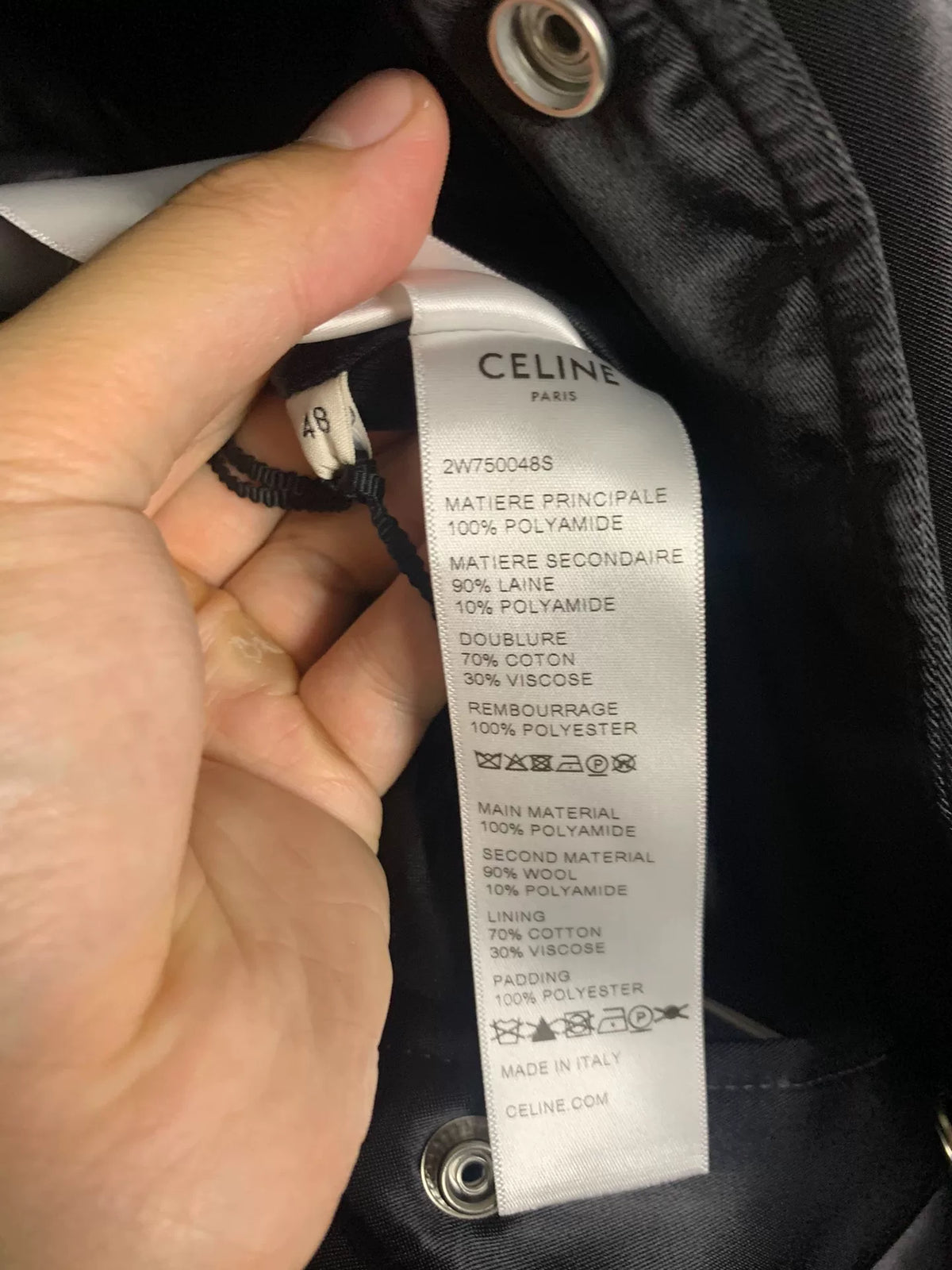 Celine 22FW Boy Doll Nylon Jacket