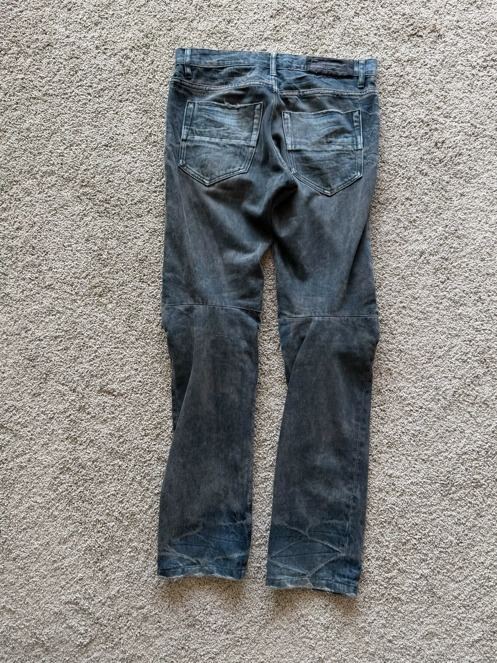 Julius 2010 Ice Blue Damage Denim Jeans
