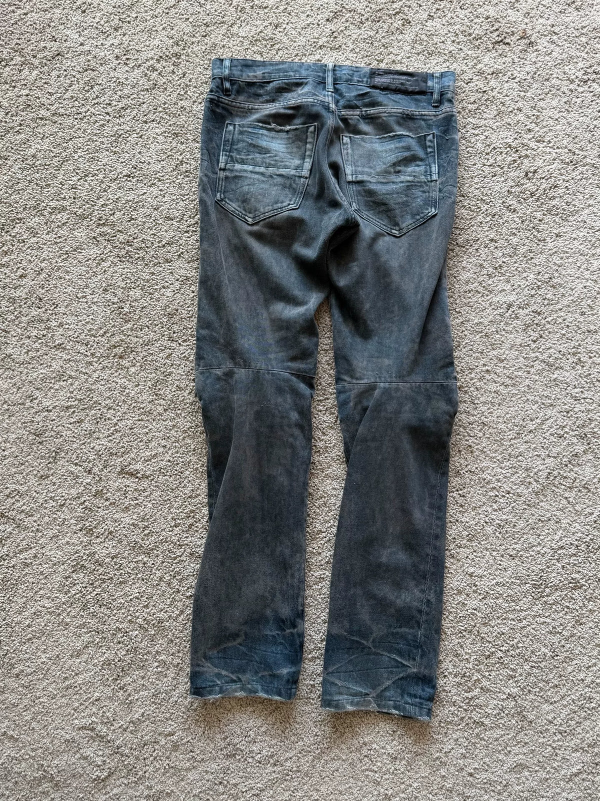 Julius 2010 Ice Blue Damage Denim Jeans