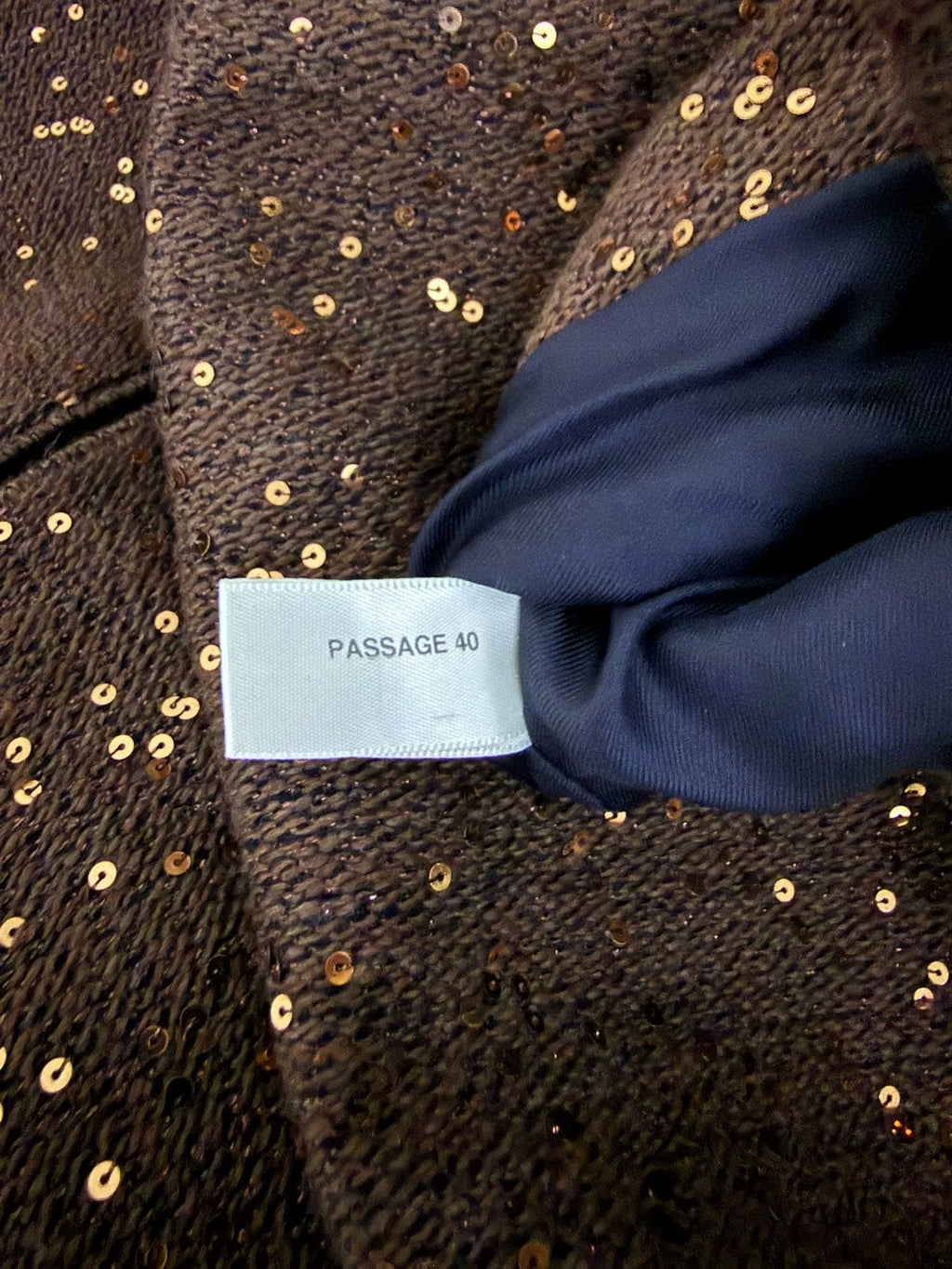 Saint Laurent Paris 14SS Hedi Slimane Gold Braided Shawl-Collar  Jacket by Hedi Slimane