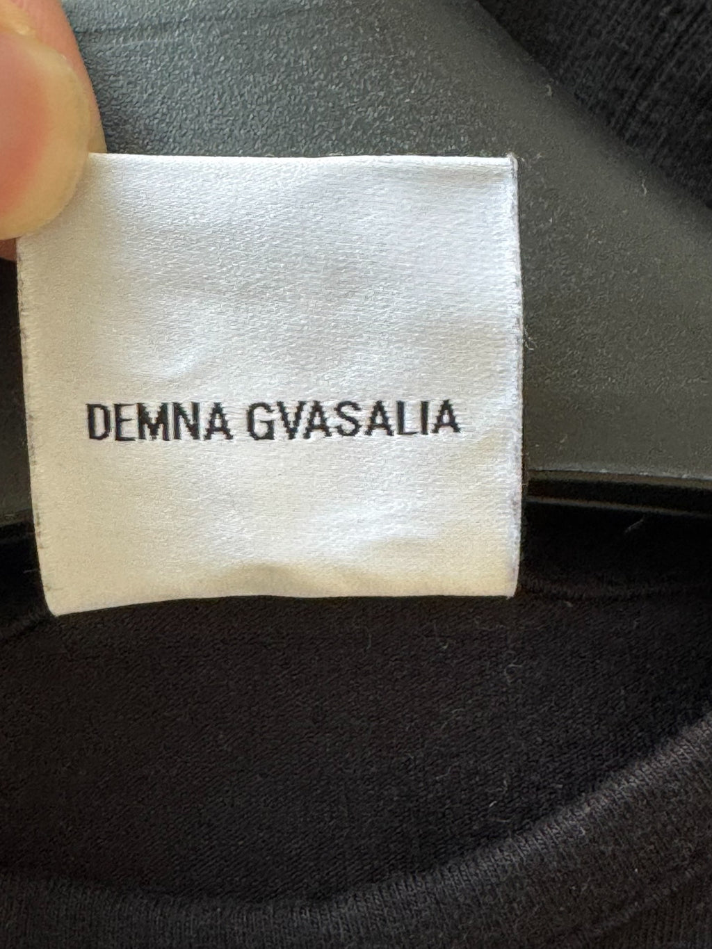 Vetements 16SS "DEUTSCHLAND" tight long-sleeve Top