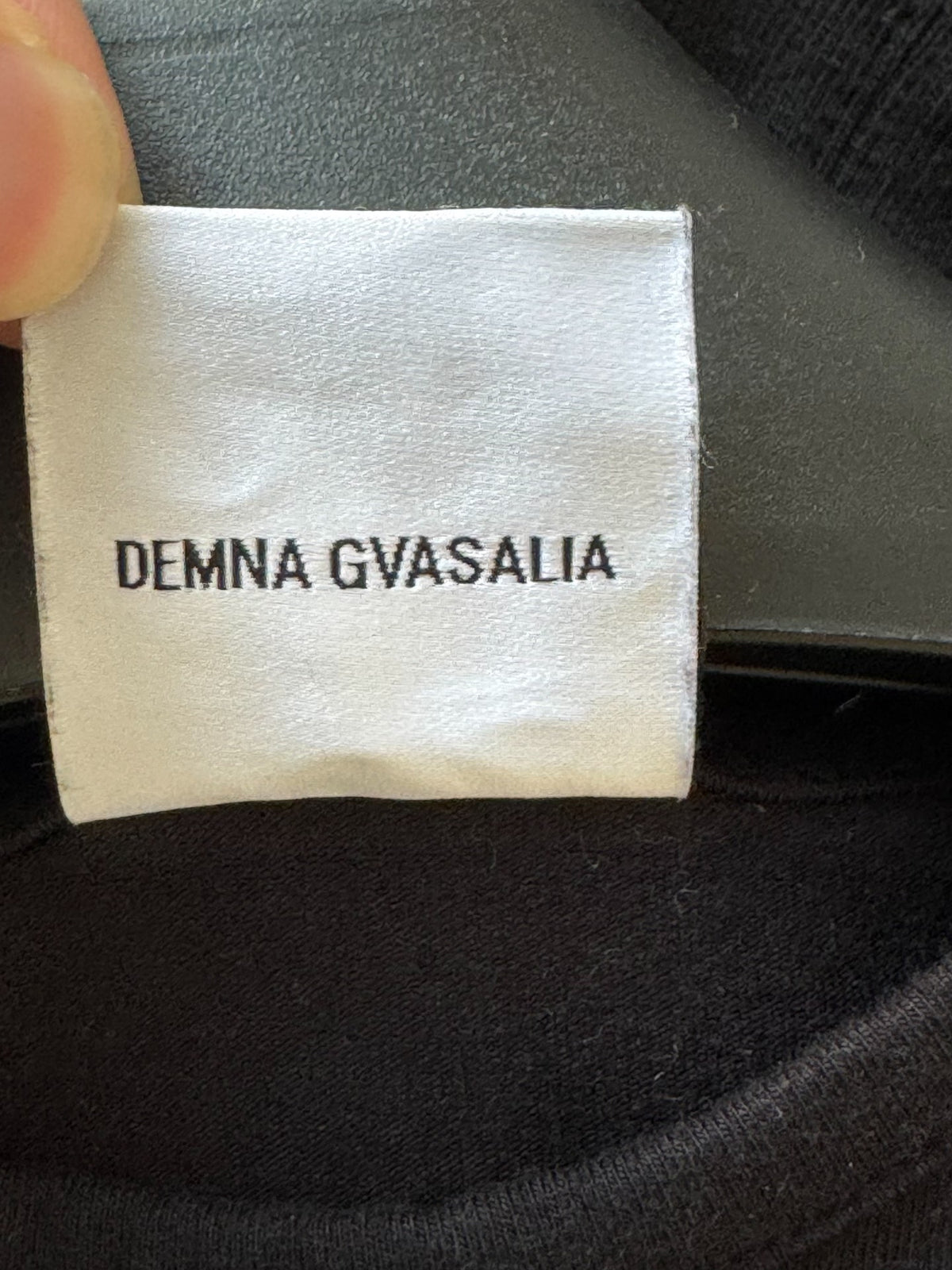 Vetements 16SS "DEUTSCHLAND" tight long-sleeve Top