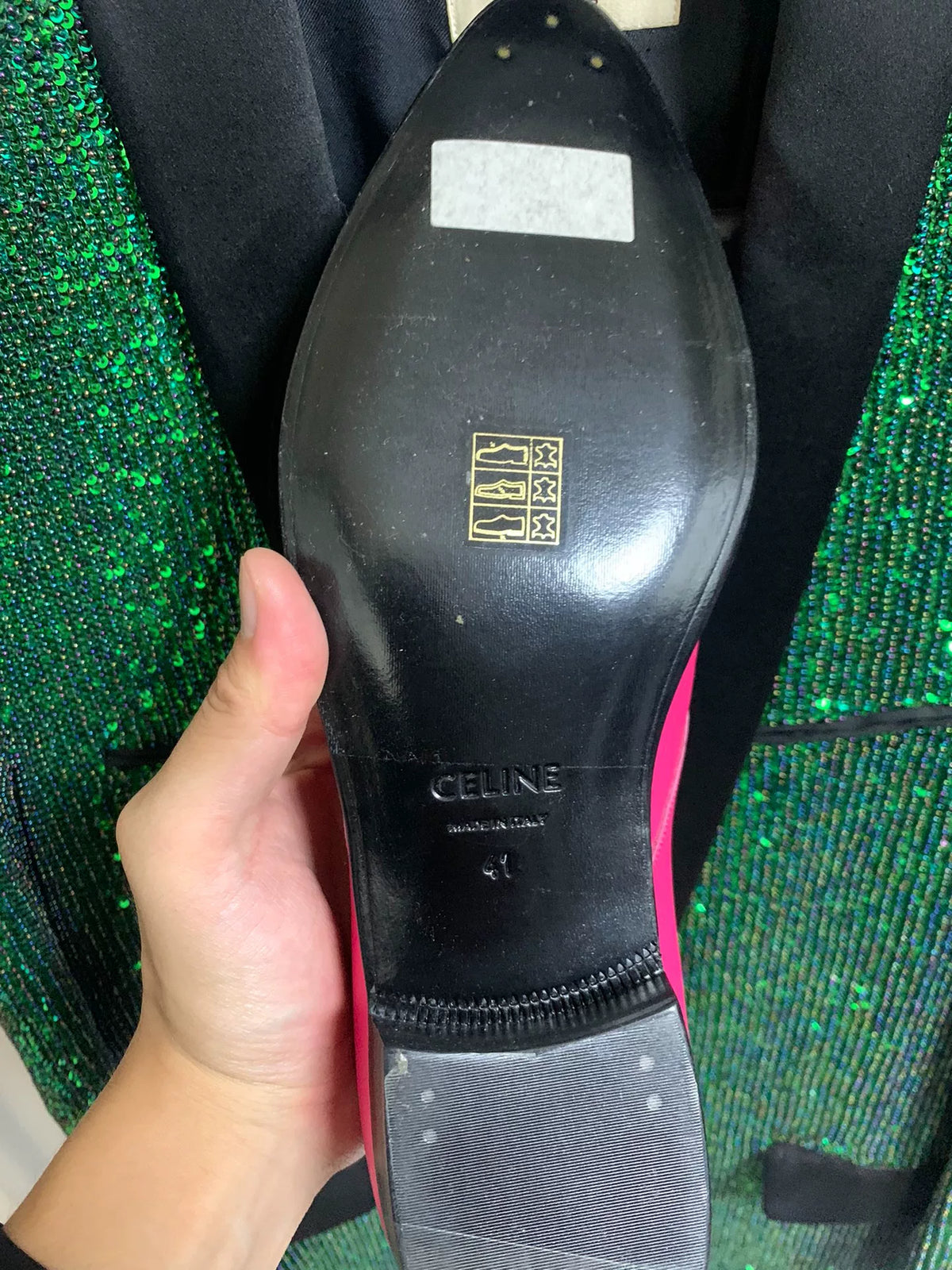 Celine 2019 Spring/Summer Pink Calfskin Low-Top Shoes