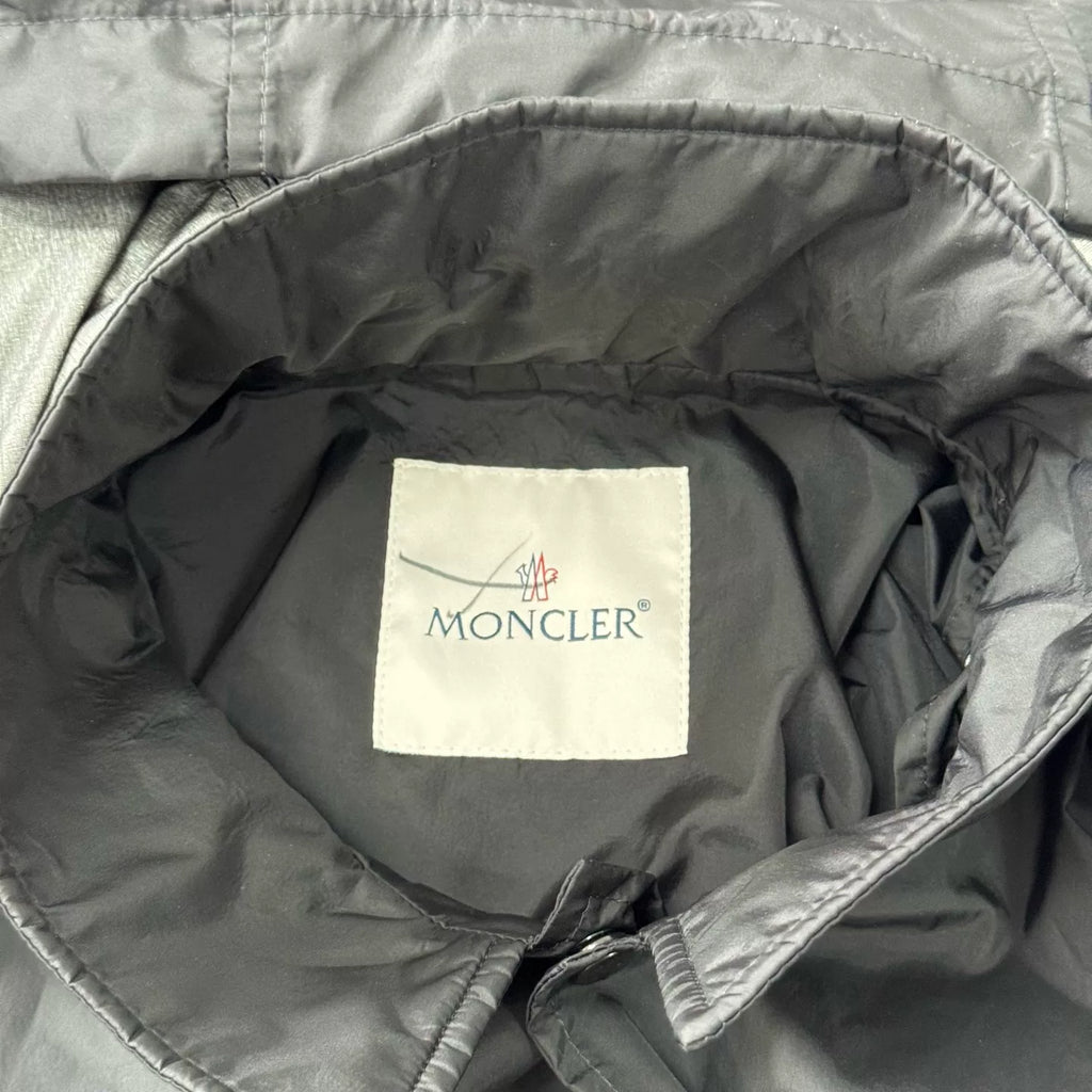 Moncler x Hiroshi Fujiwara collaboration long hooded trench coat
