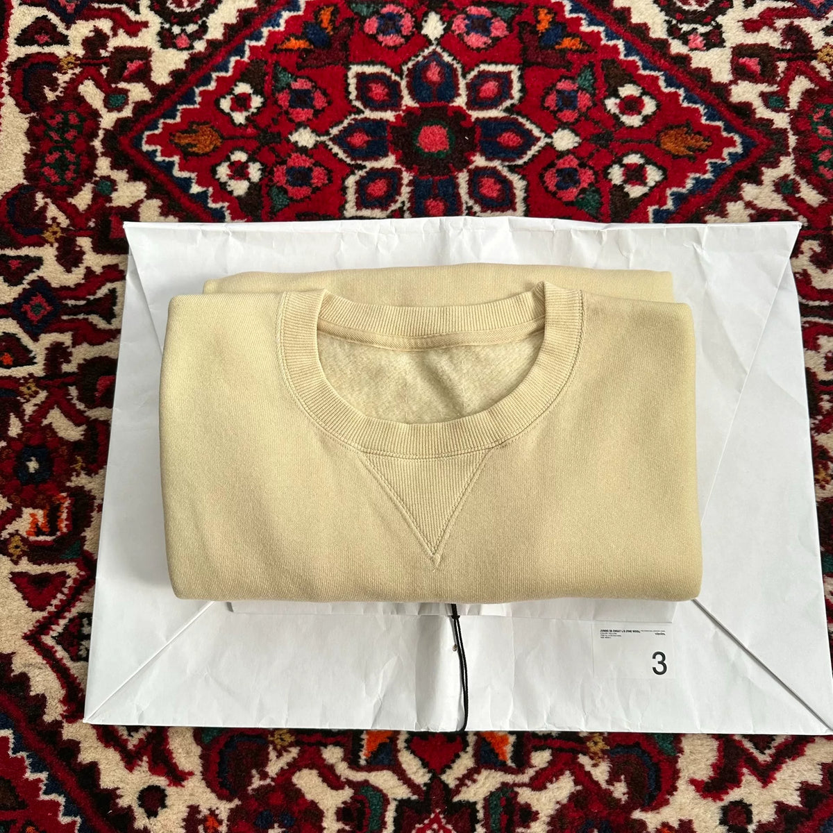 visvim SS26 JUMBO SB FINE WOOL Sweater