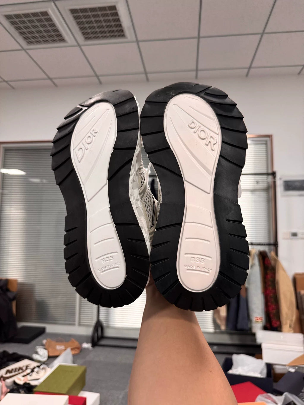 Dior B35 White Sneakers