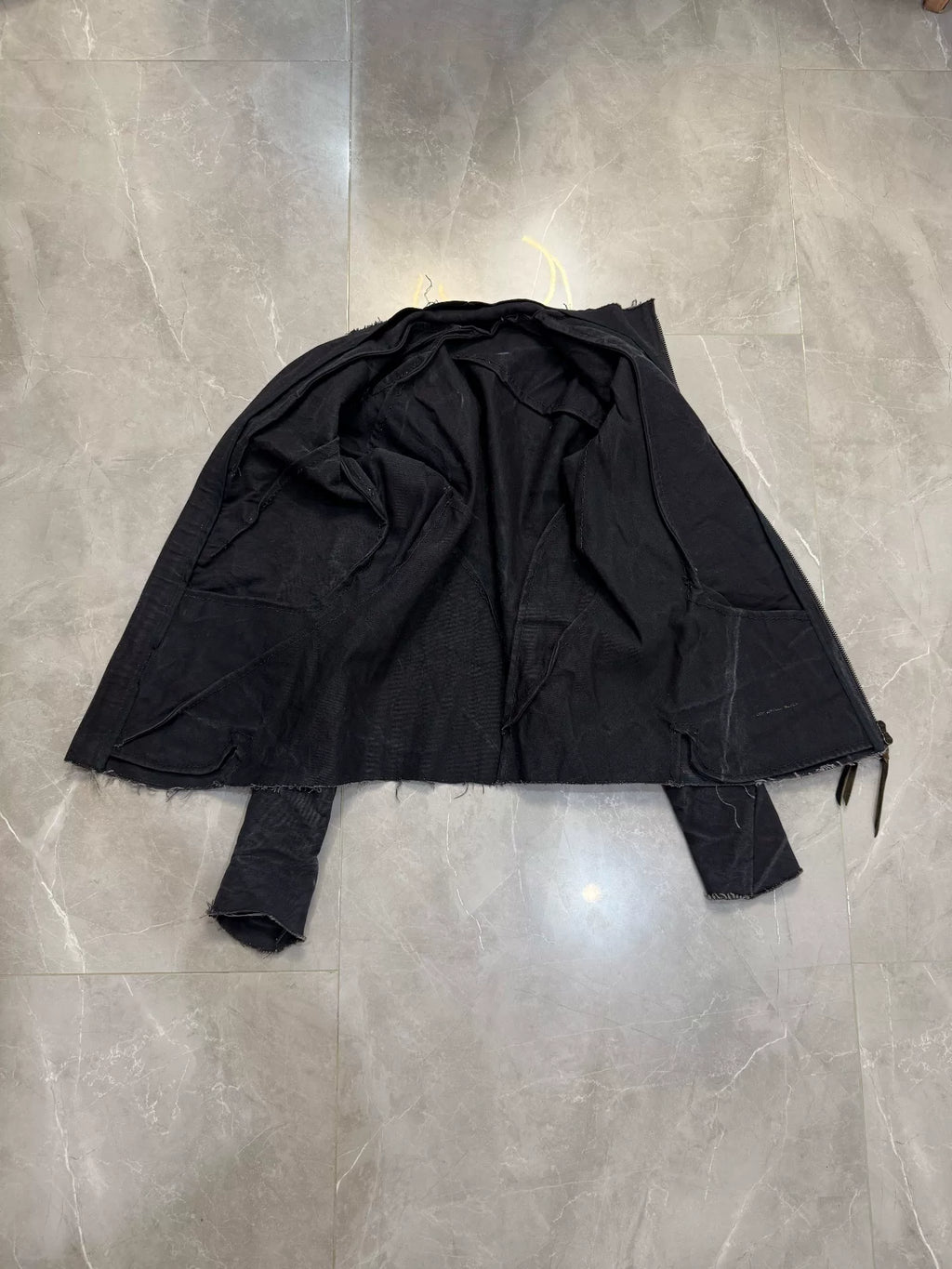 Leon Emanuel Blanck Leb Deconstructed Canvas Jacket
