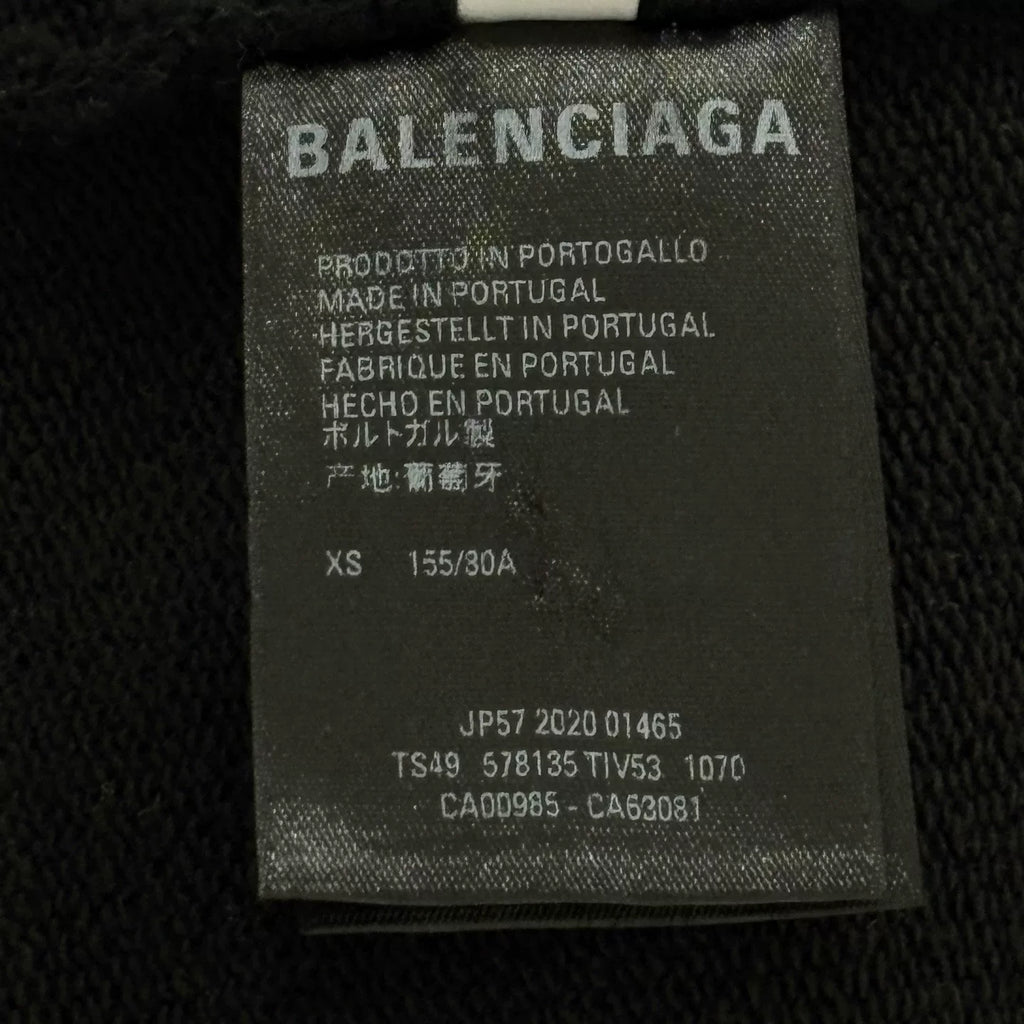 Balenciaga Black Wave Coca-Cola Hooded Sweater