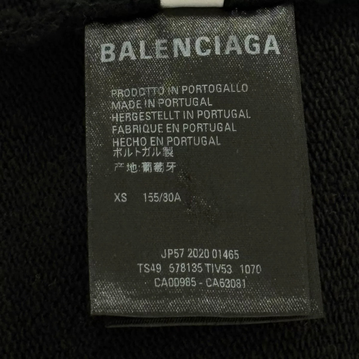 Balenciaga Black Wave Coca-Cola Hooded Sweater