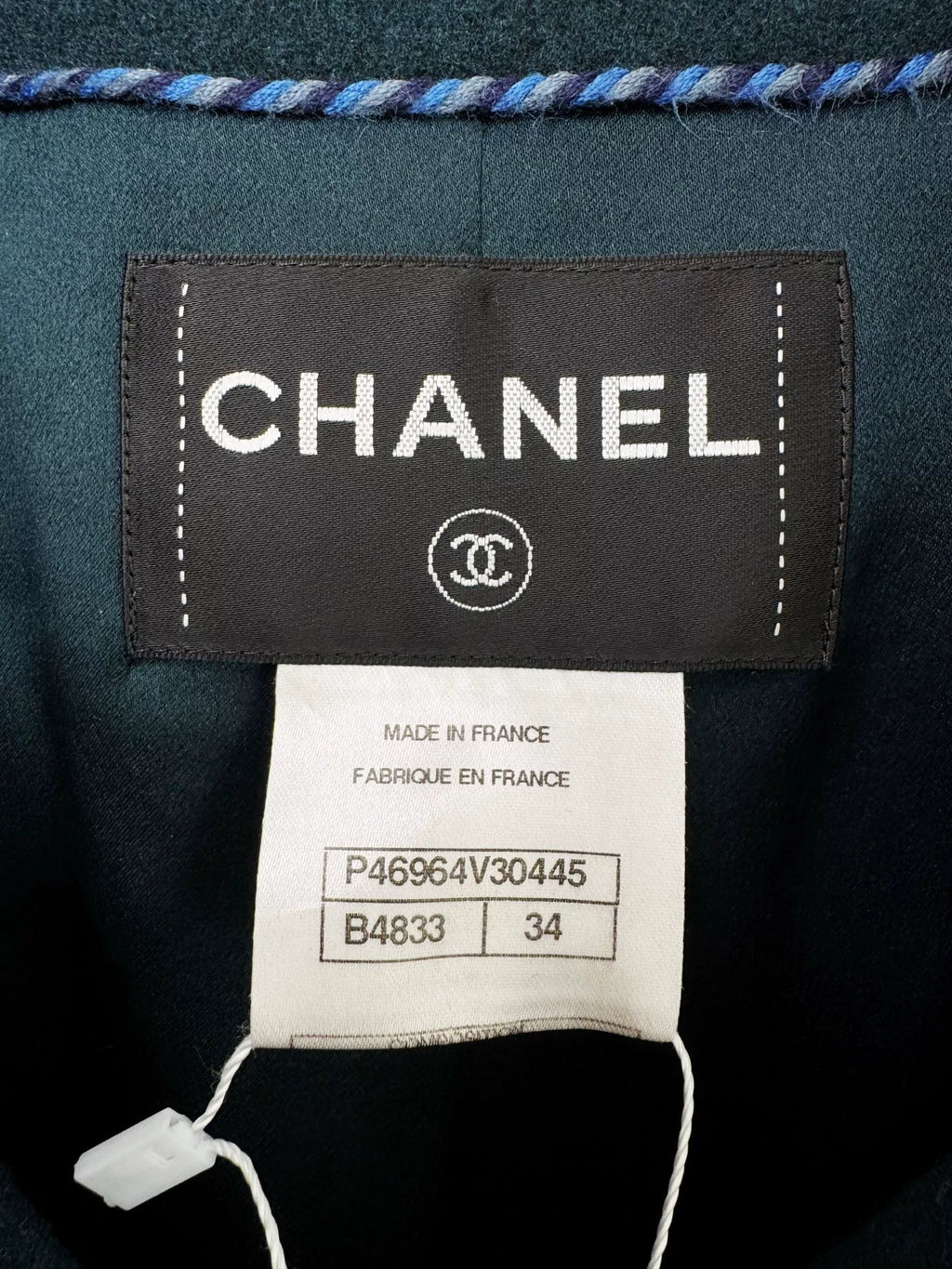 Chanel Earth Wool Coat