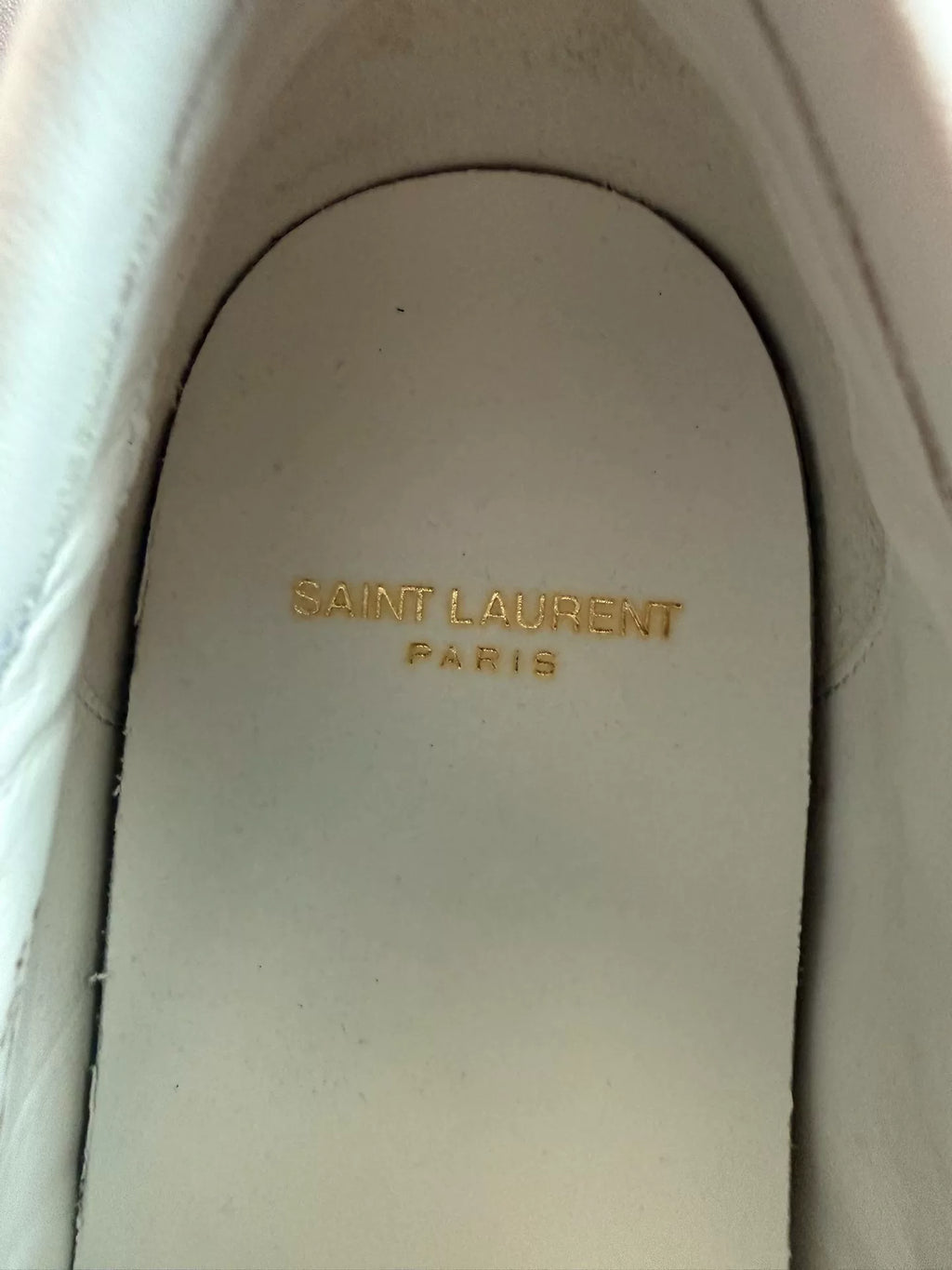 Saint Laurent Paris 15SS Black Studded Canvas Low-Top Sneakers by Hedi Slimane