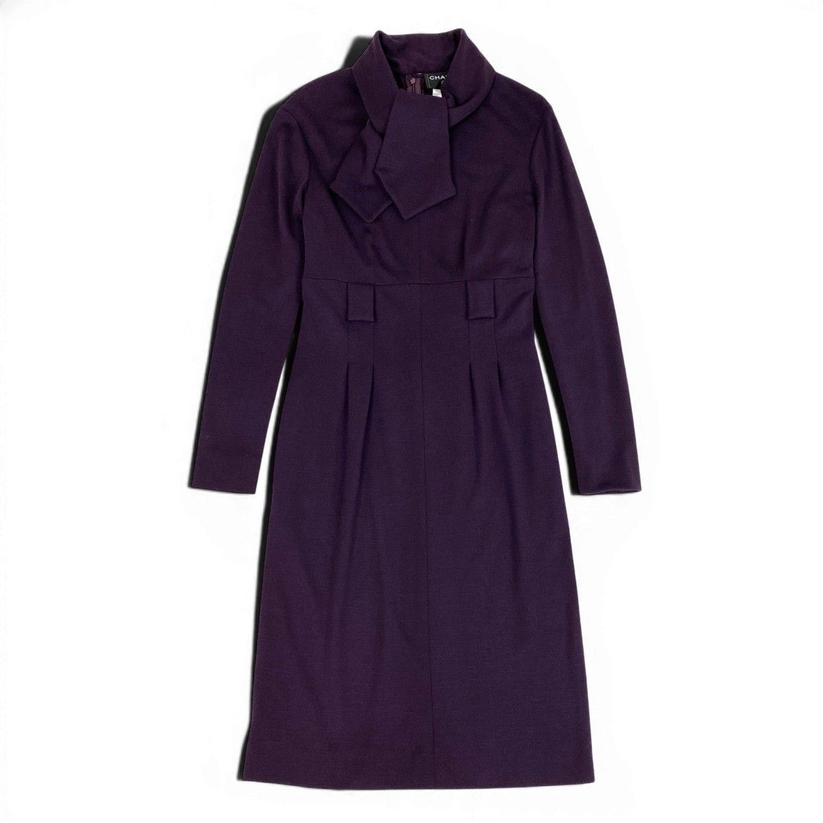 Chanel AW07 Bow Wool Dress