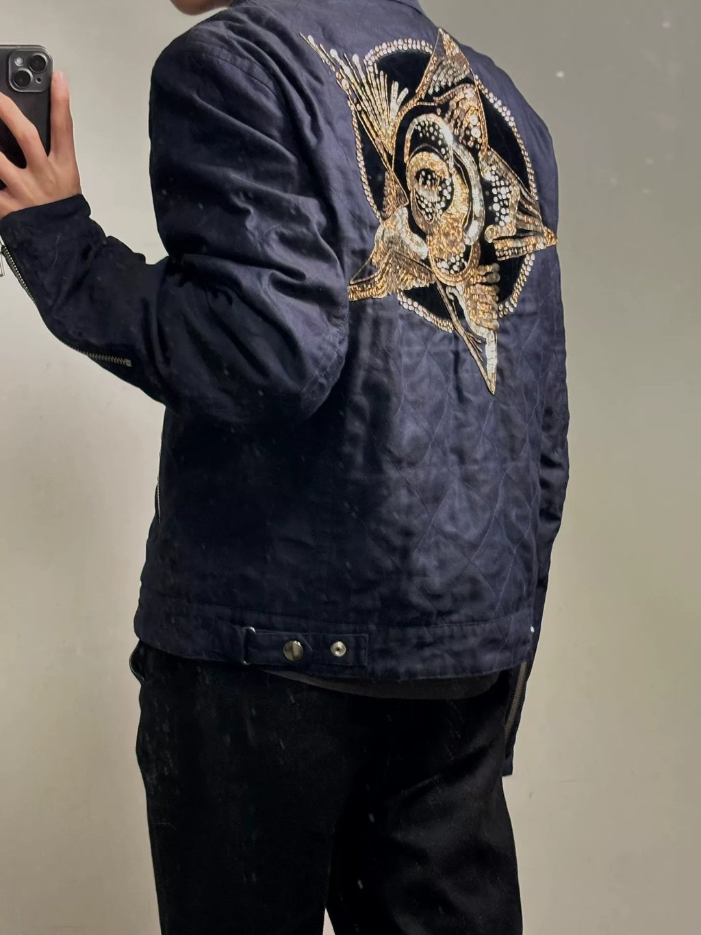 Dries Van Noten | SS2016 Pentagram Biker Jacket