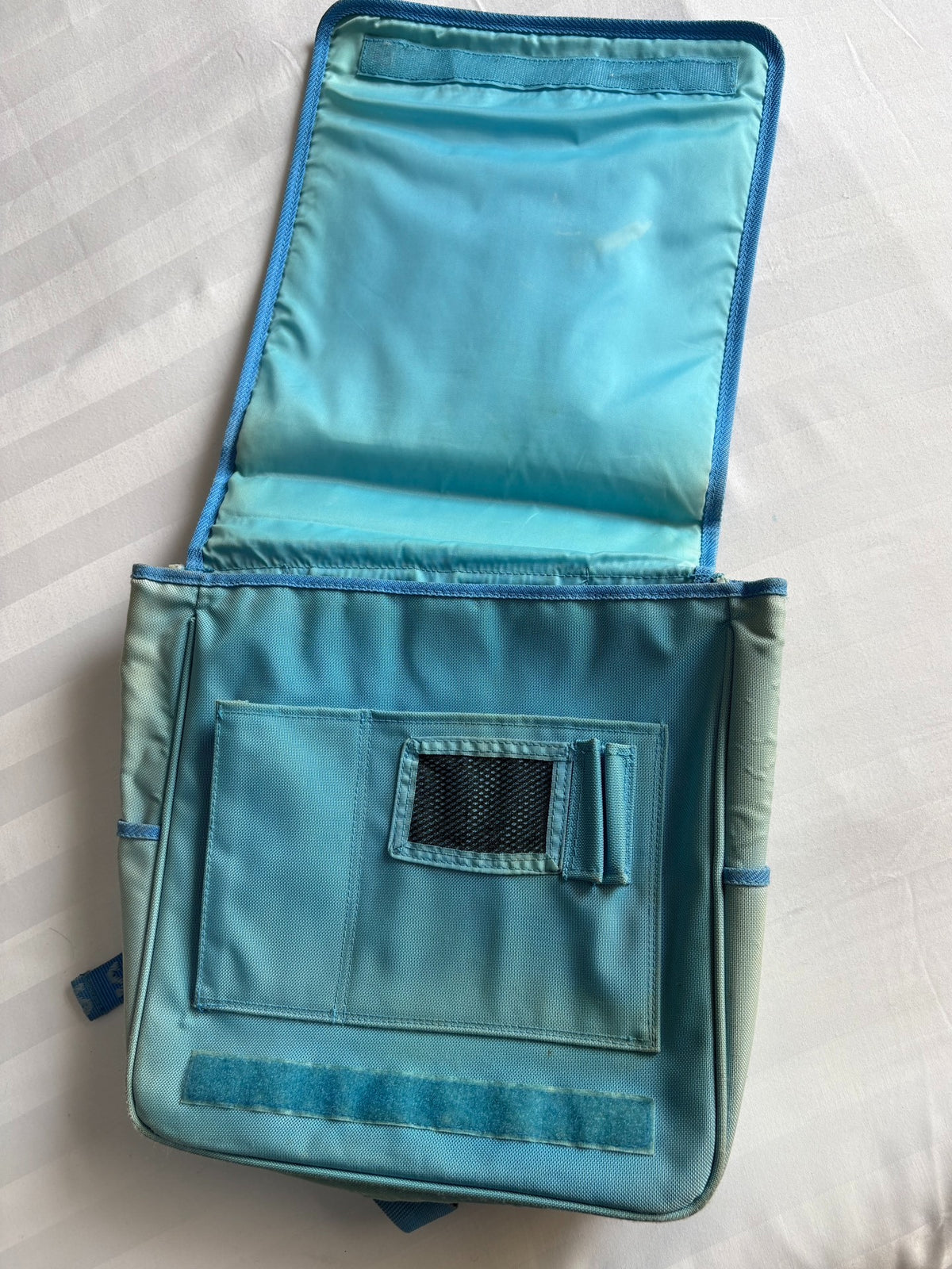 Walter Van Beirendonck W&Lt Pukpuk Blue Slogan Vintage Backpack
