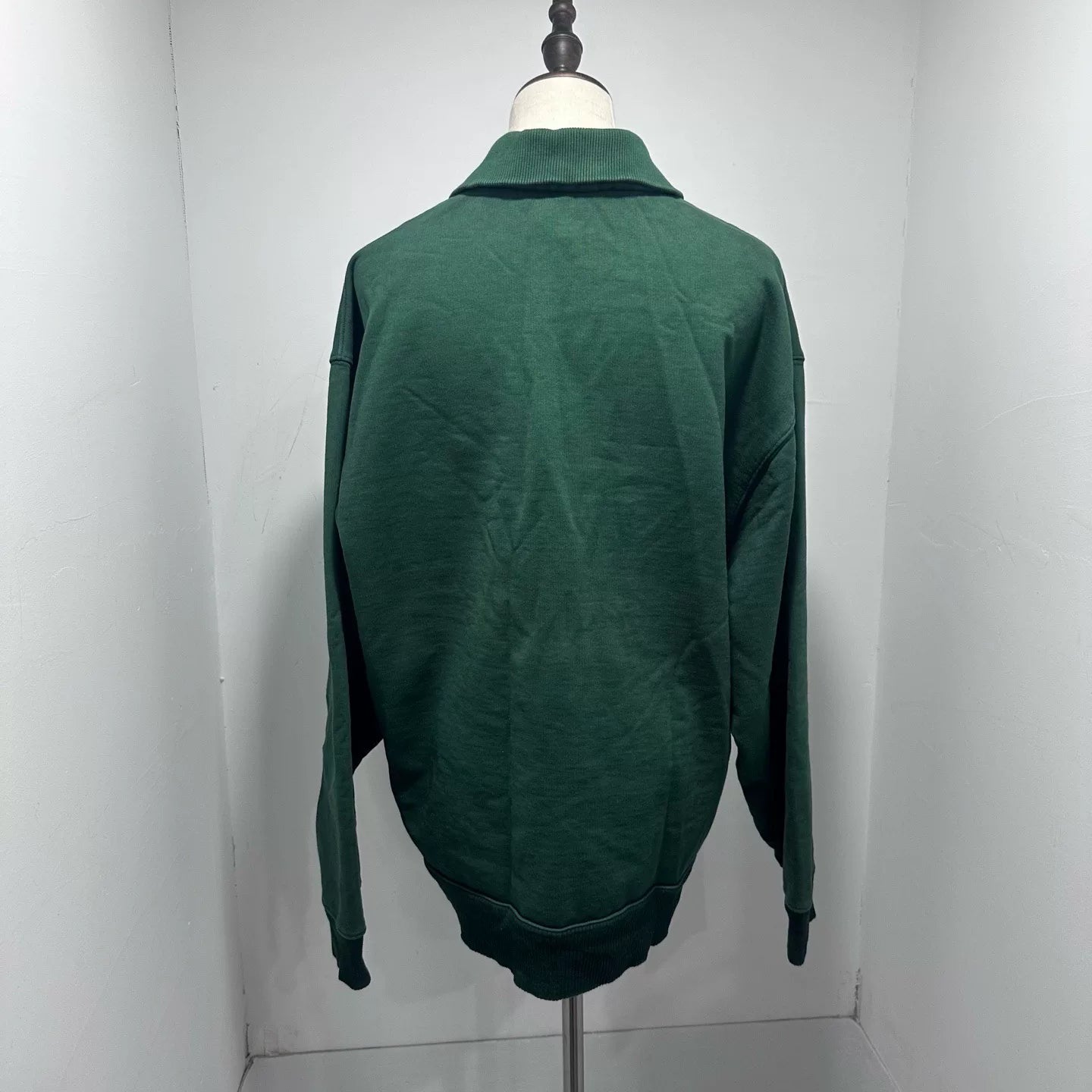 Miu Miu Logo Quarter Zip Sweater