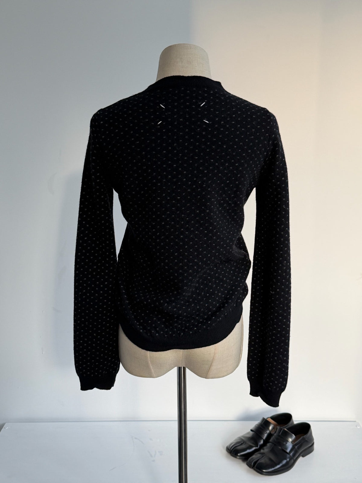 Maison Martin Margiela 1990s Polka Dot Wool Sweater