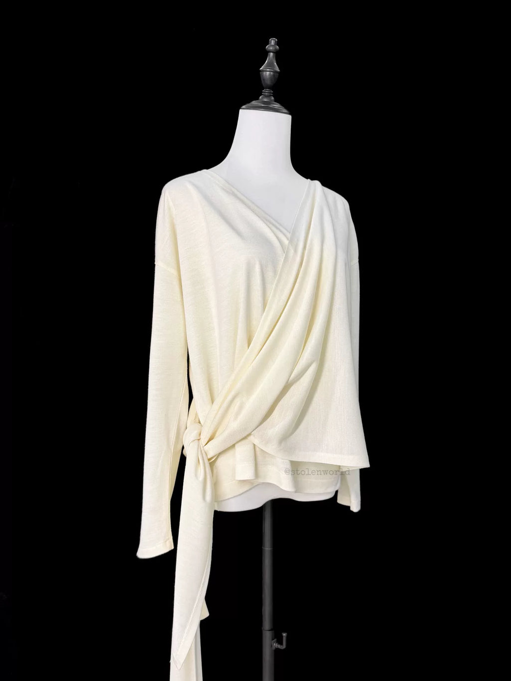 Issey Miyake 80s Irregular Pleated Tie-Top - Devines