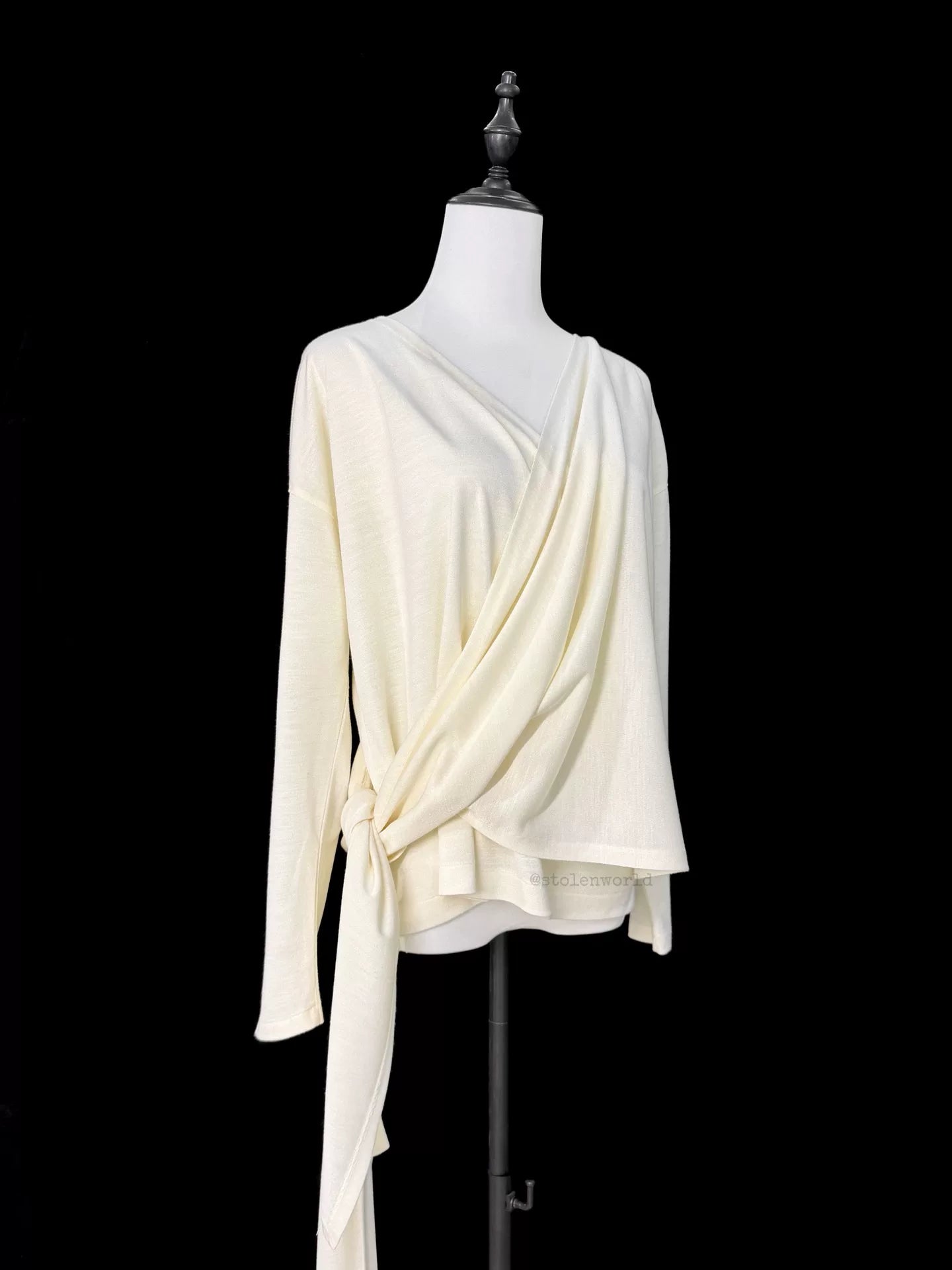 Issey Miyake 80s Irregular Pleated Tie-Top - Devines