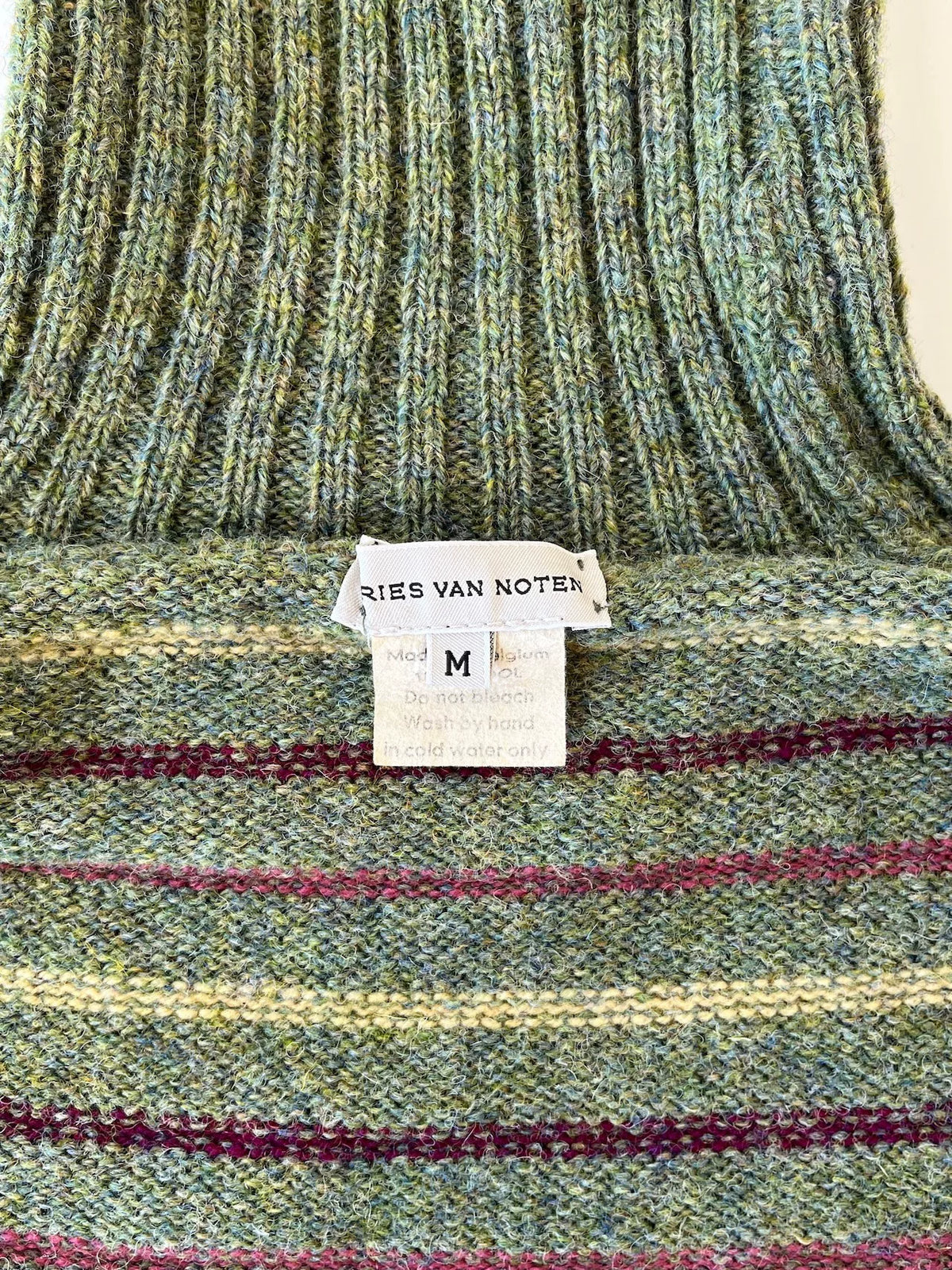Dries Van Noten 1990s Turtleneck Knit Sweater