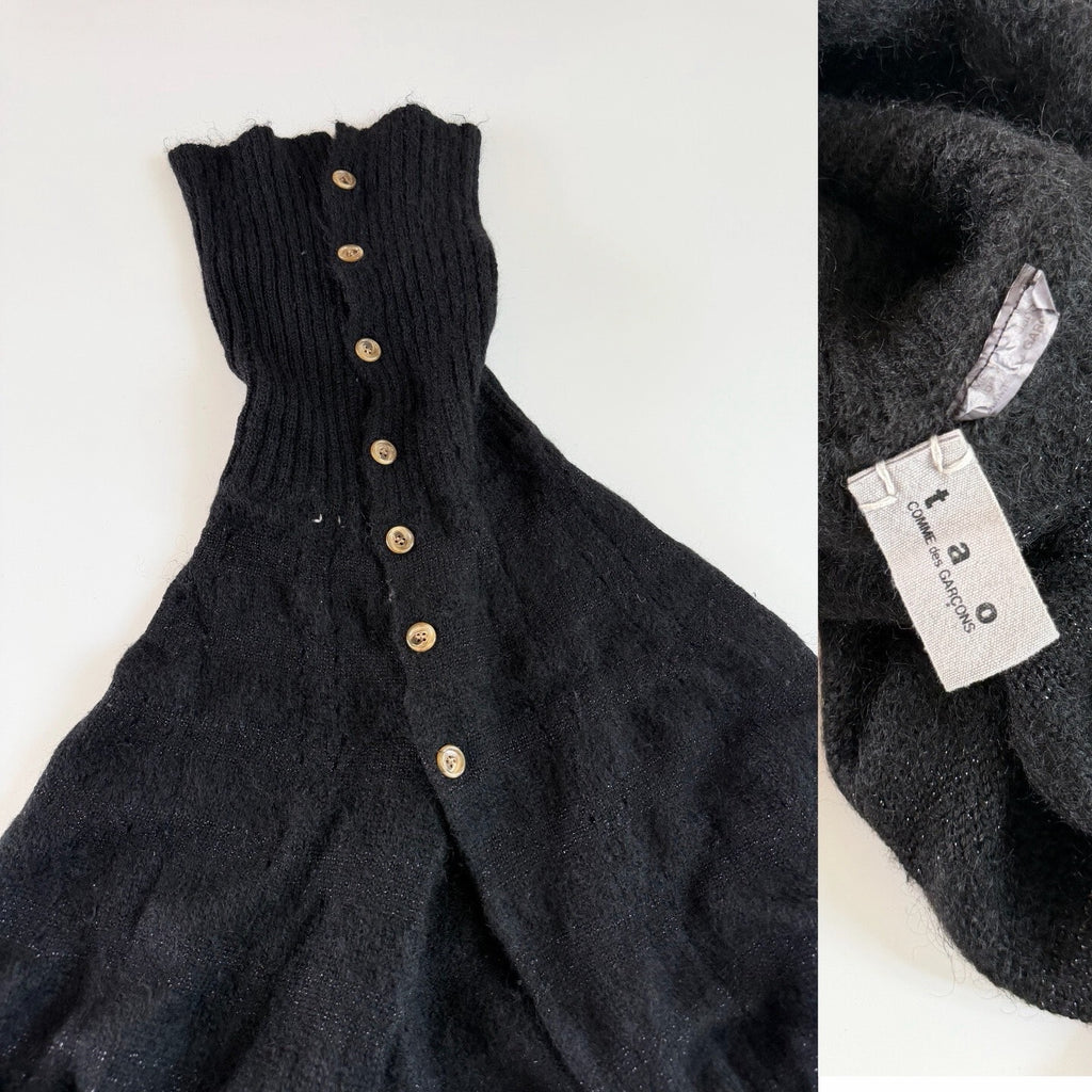 Comme Des Garcons 2008 Runway Top Mohair Cape