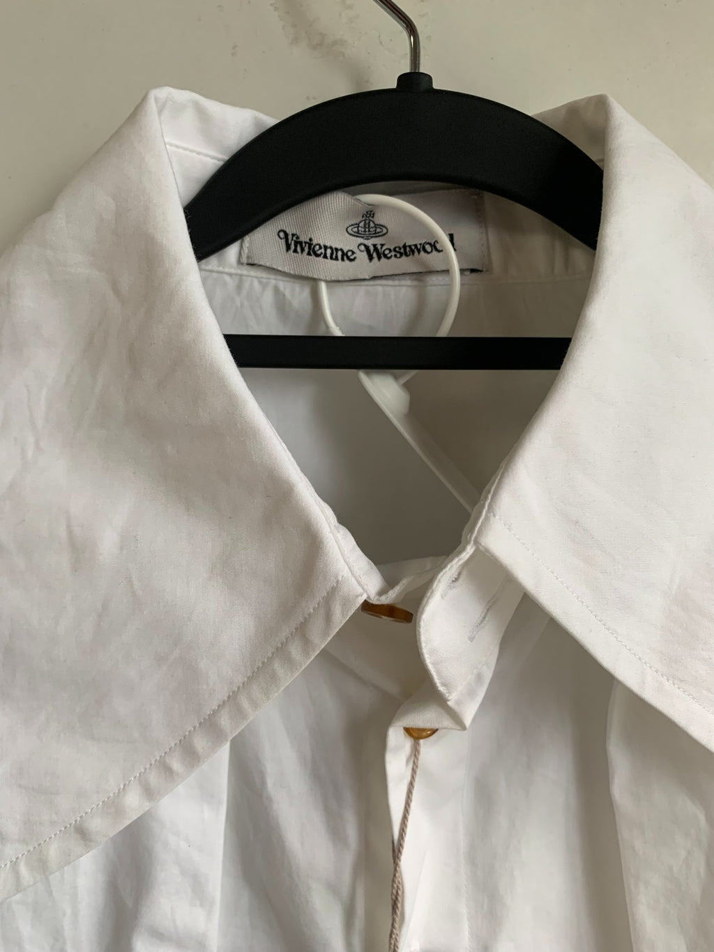 Vivienne Westwood Nana Orb Satin Embroidered Shirt