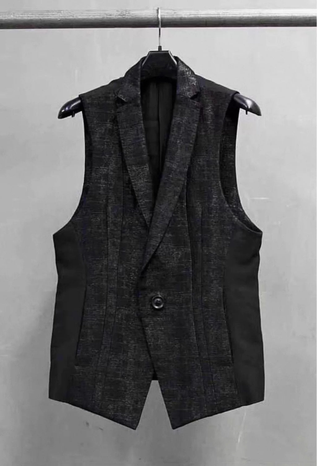 Julius_7 Jacquard Vest 2013 SS Lookbook Style