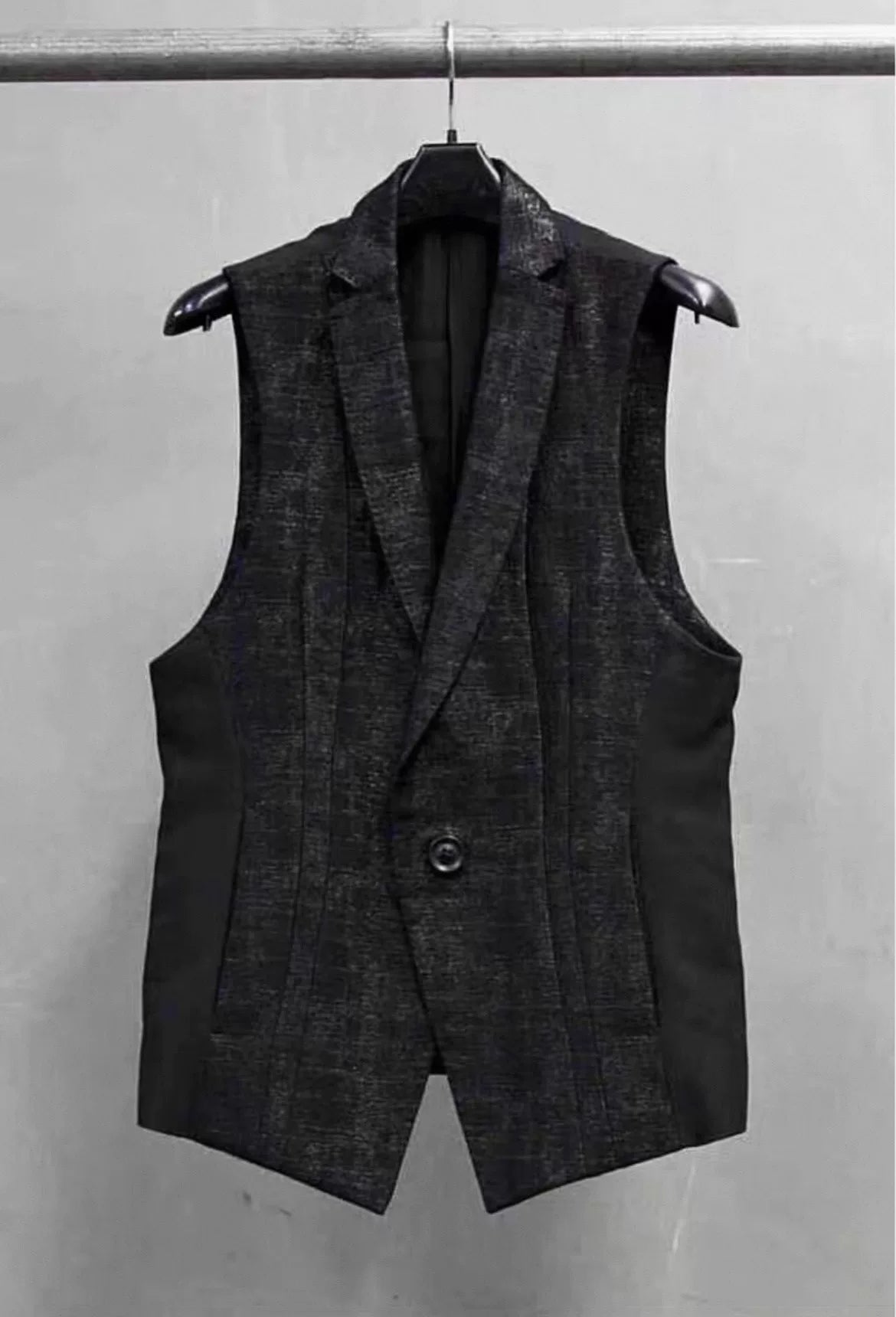 Julius_7 Jacquard Vest 2013 SS Lookbook Style