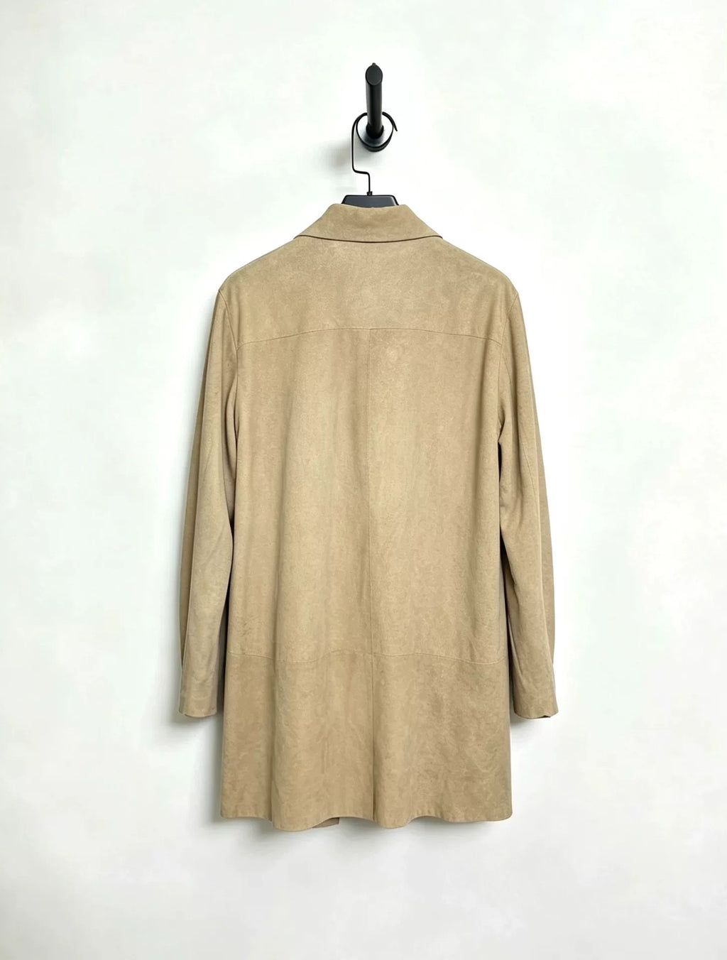 Gucci by Tom Ford 97SS Suede Leather Minimalist Coat
