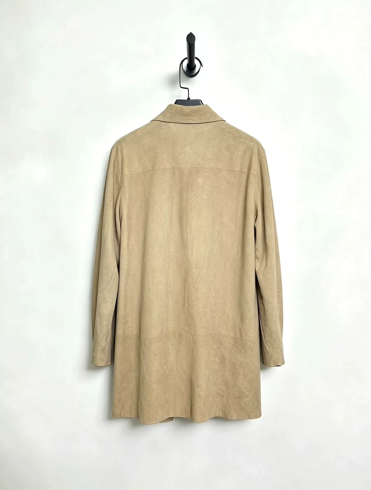 Gucci by Tom Ford 97SS Suede Leather Minimalist Coat