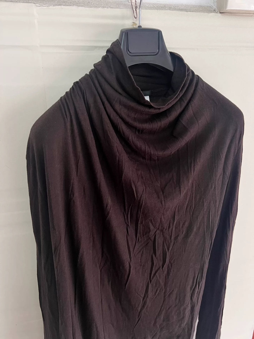 Julius_7 Drapey Turtleneck Base Layer Long-Sleeve T-Shirt